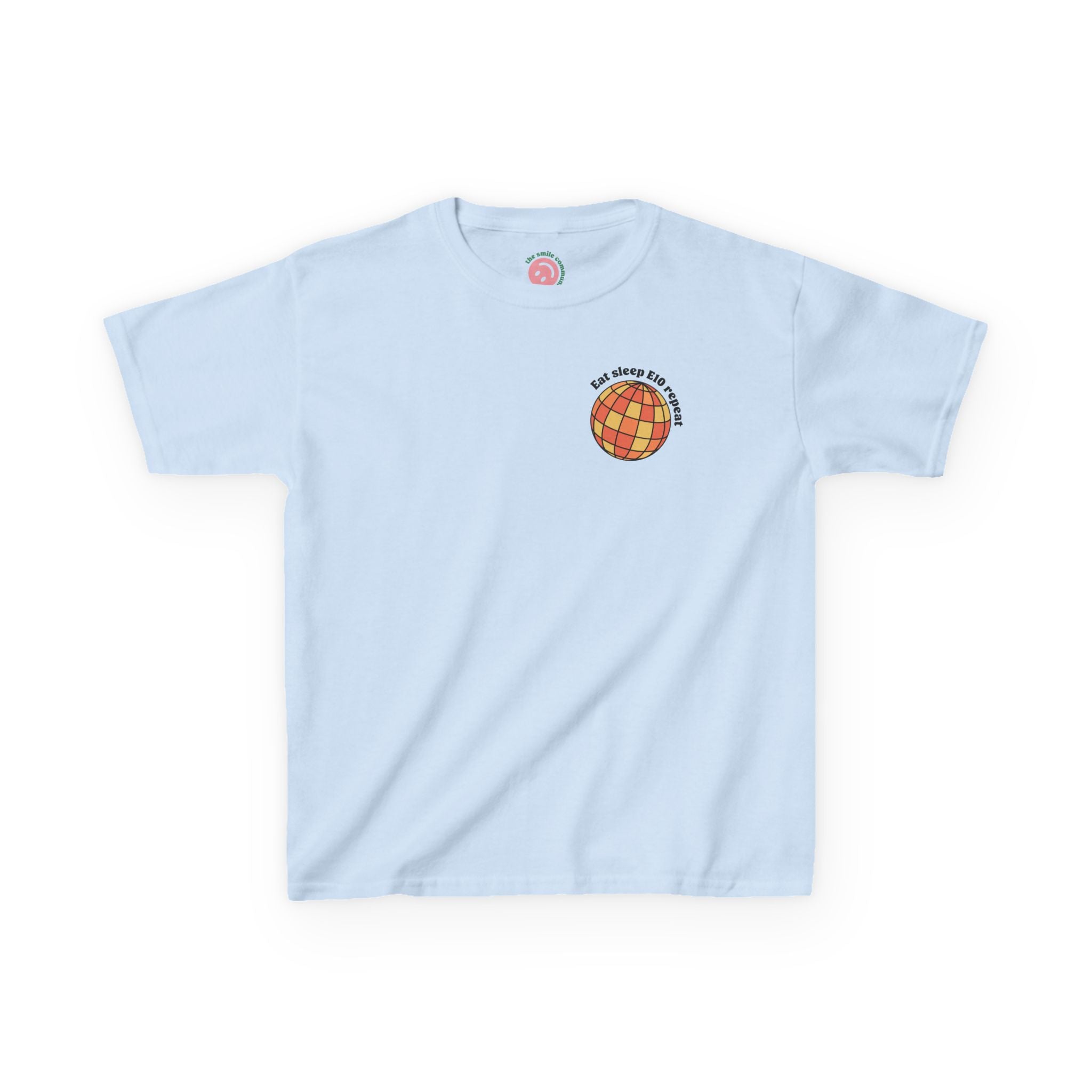 E10 Eat Sleep DISCO repeat Kids T-shirt Leyton