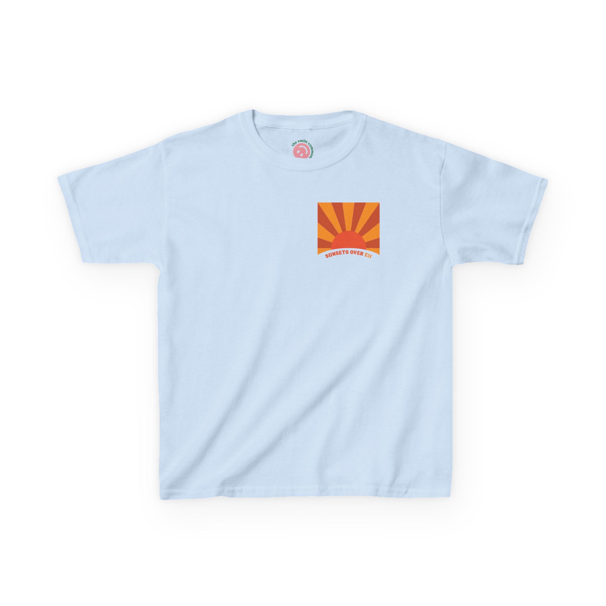 Sunsets over E11 Kids T-shirt Leytonstone