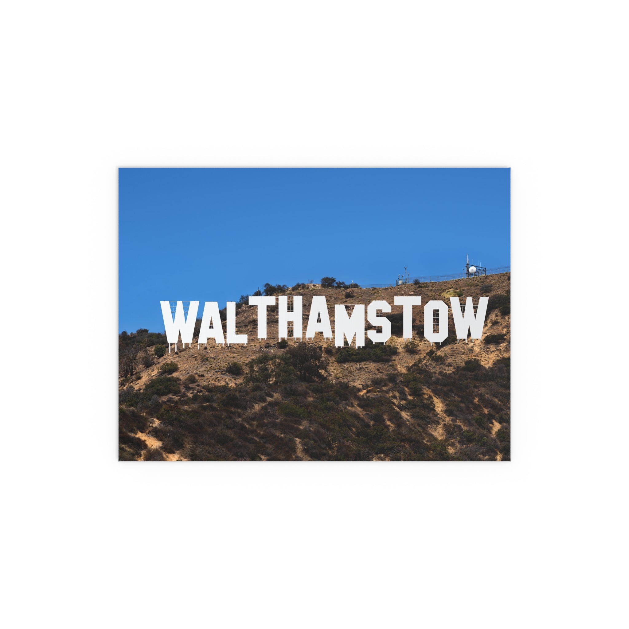 E17 Walthamstow to Hollywood Poster