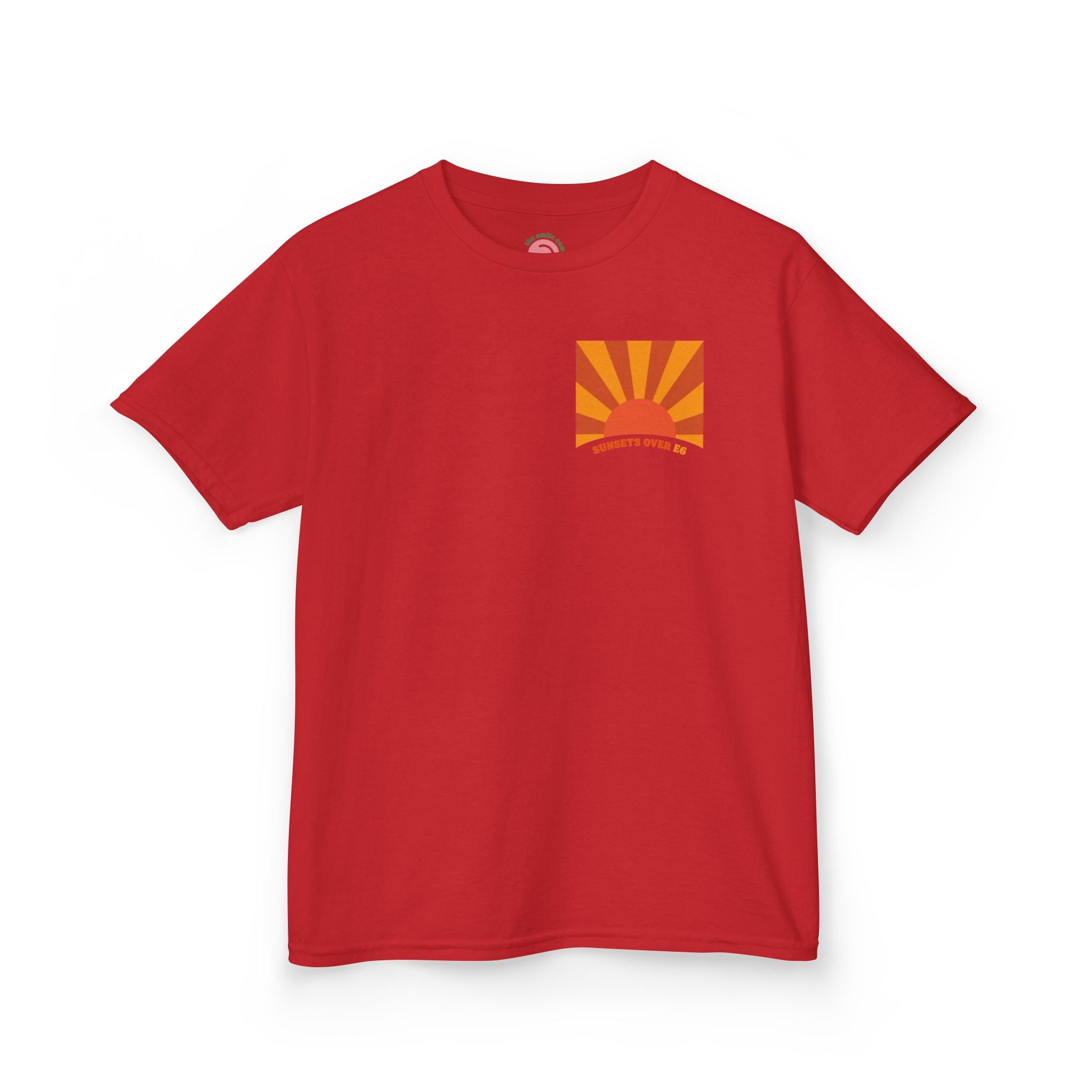 Sunsets over E6 Kids T-shirt East Ham