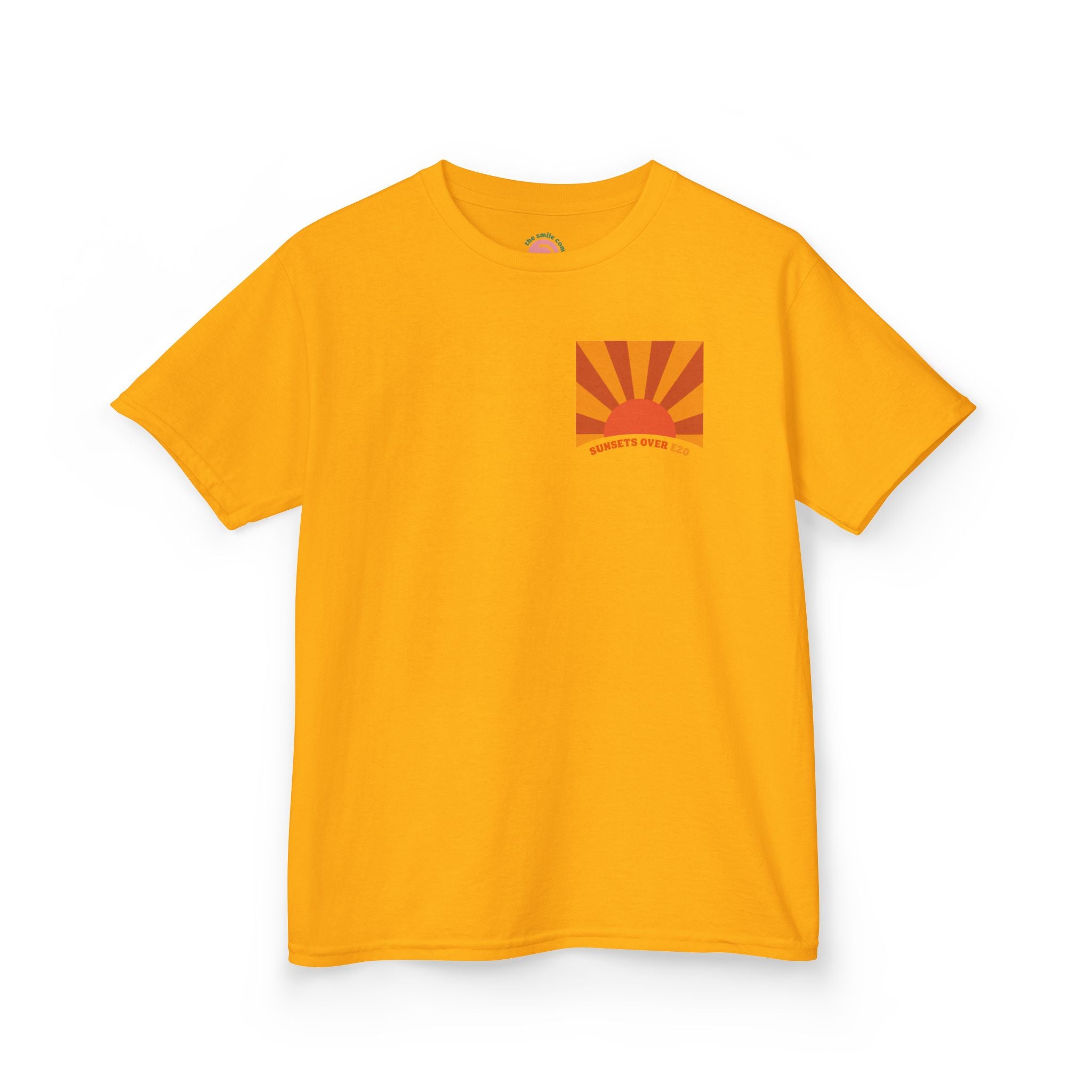 Sunsets over E20 Kids T-shirt Straford