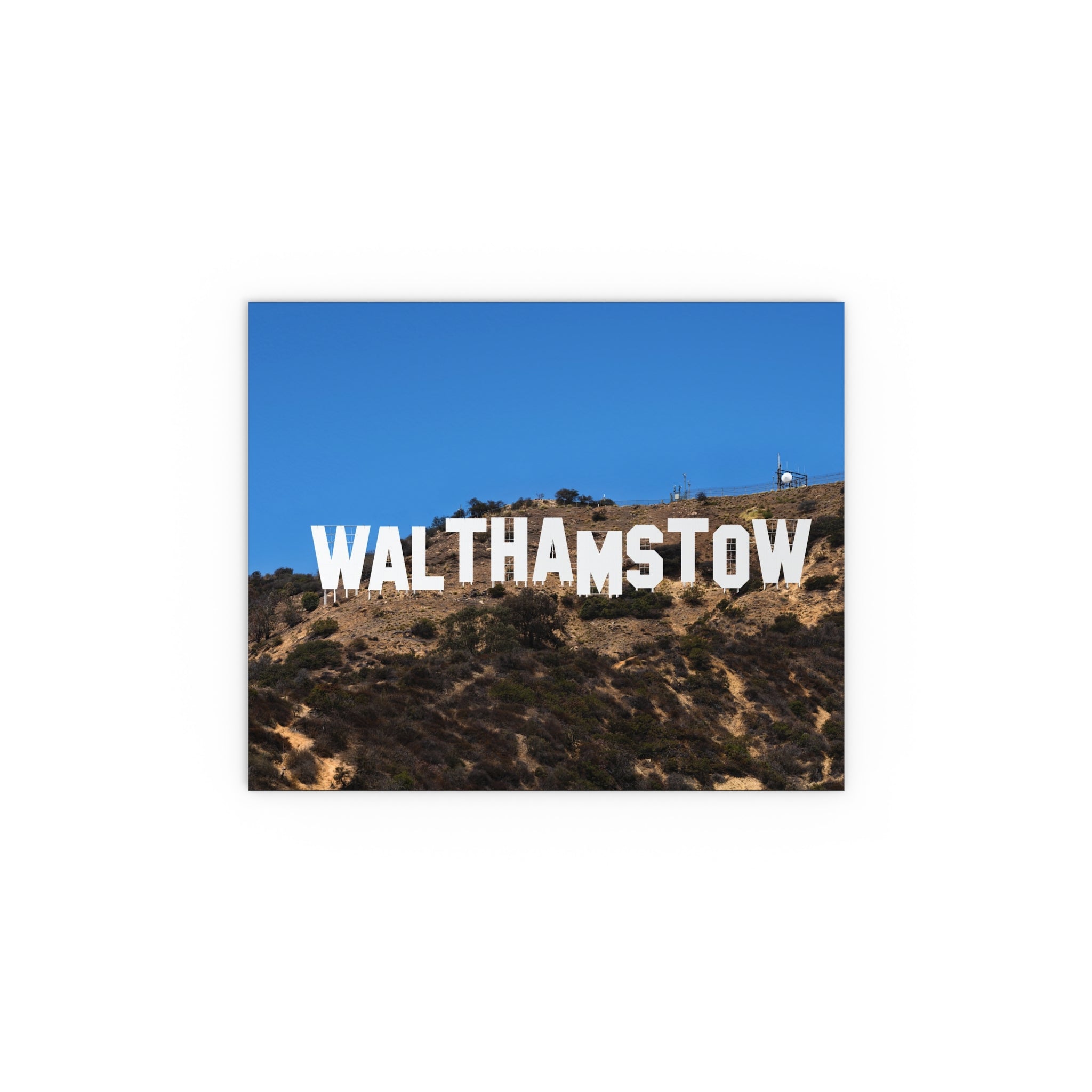 E17 Walthamstow to Hollywood Poster