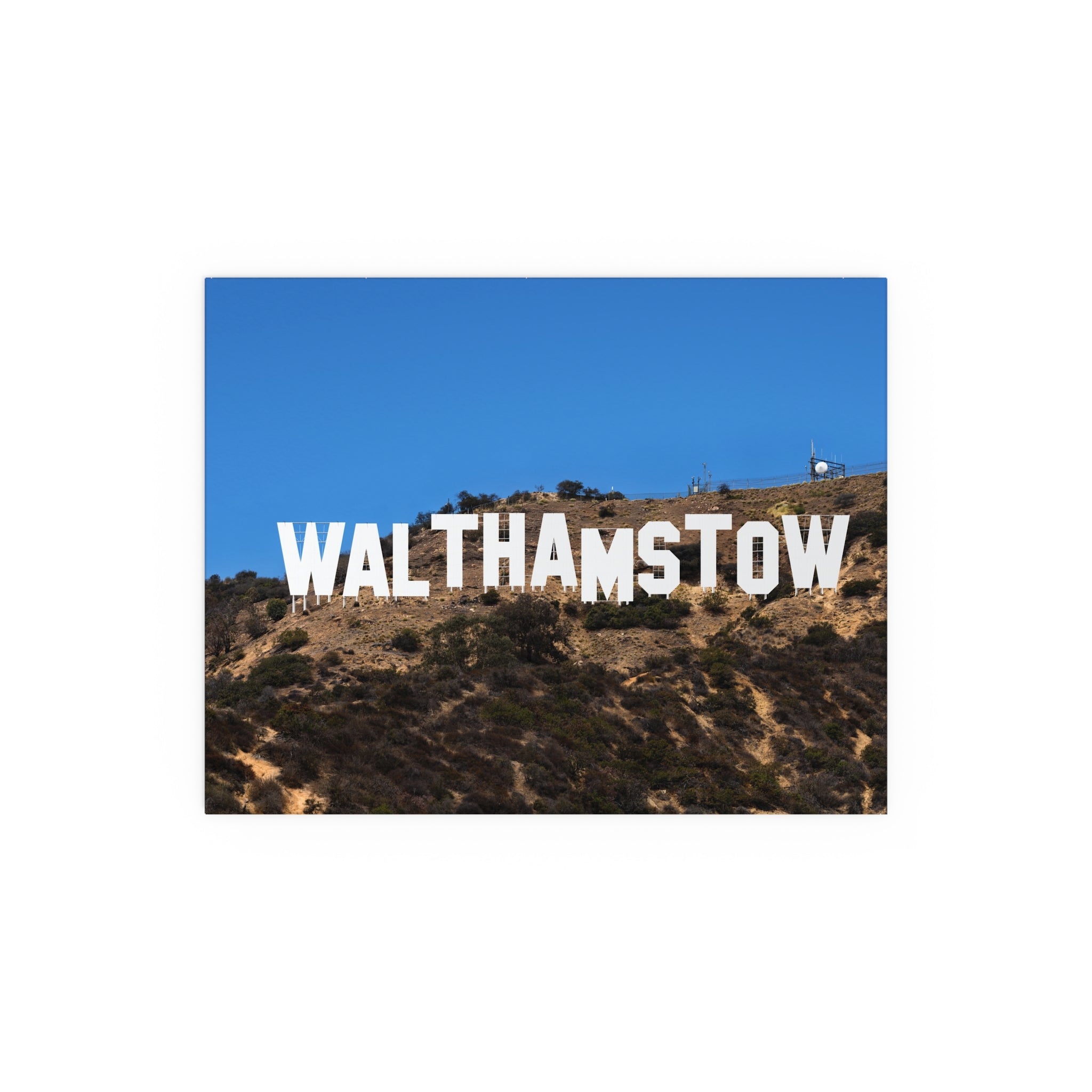 E17 Walthamstow to Hollywood Poster