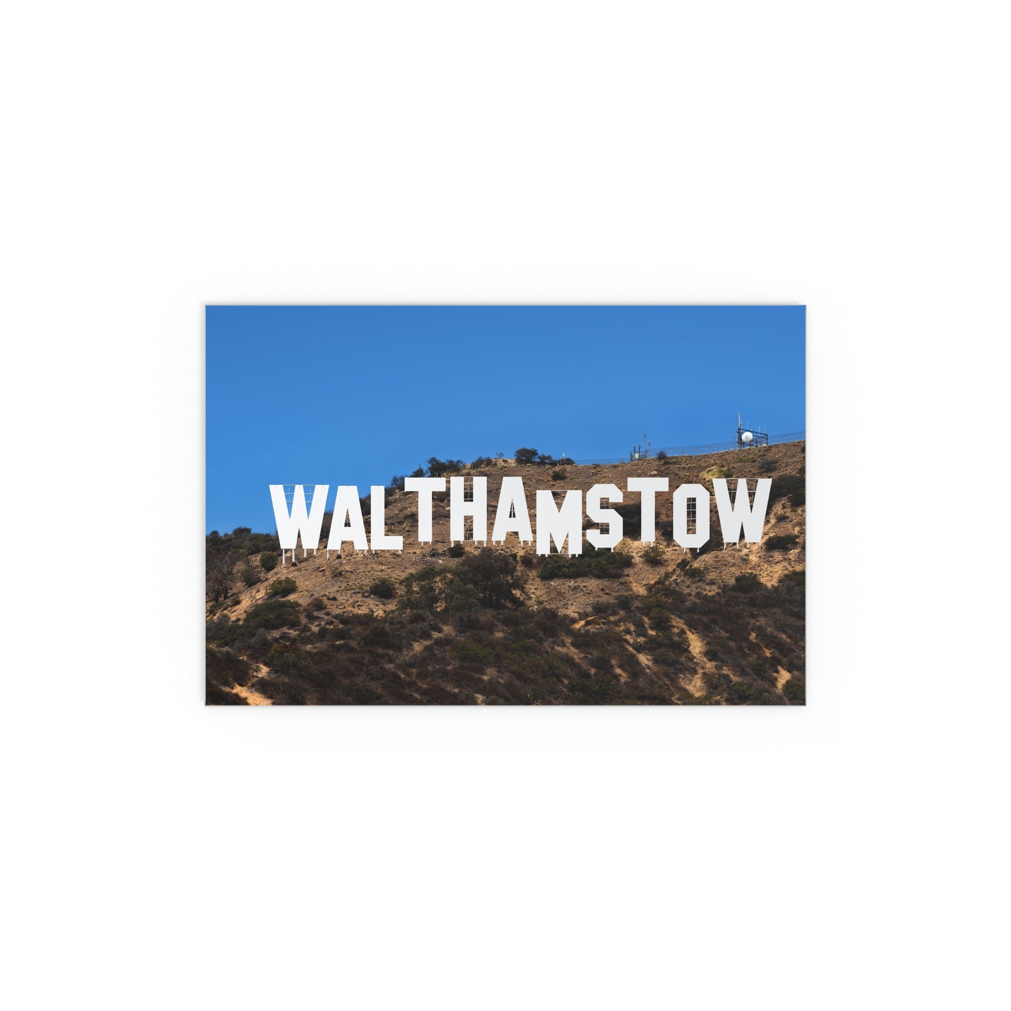 E17 Walthamstow to Hollywood Poster