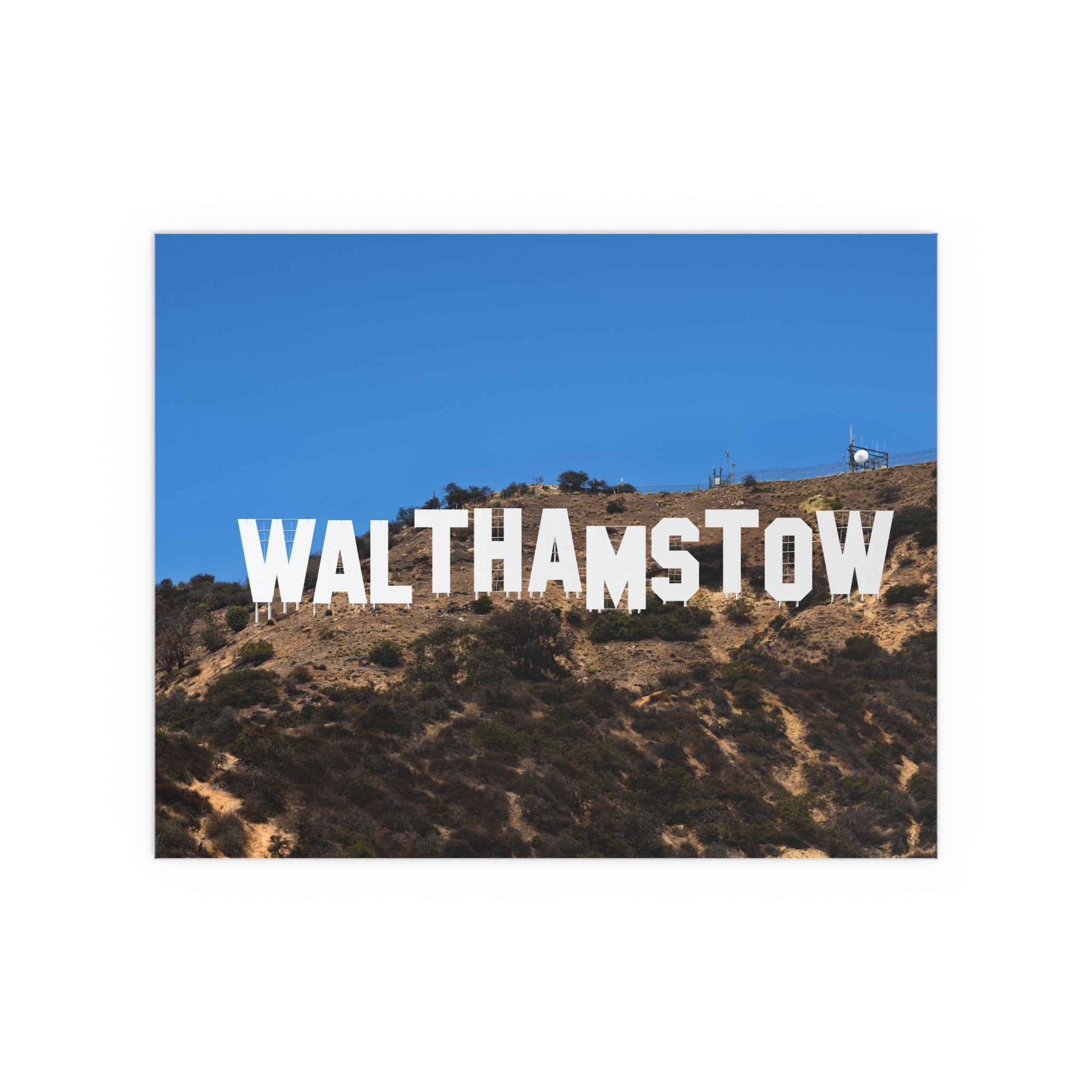 E17 Walthamstow to Hollywood Poster
