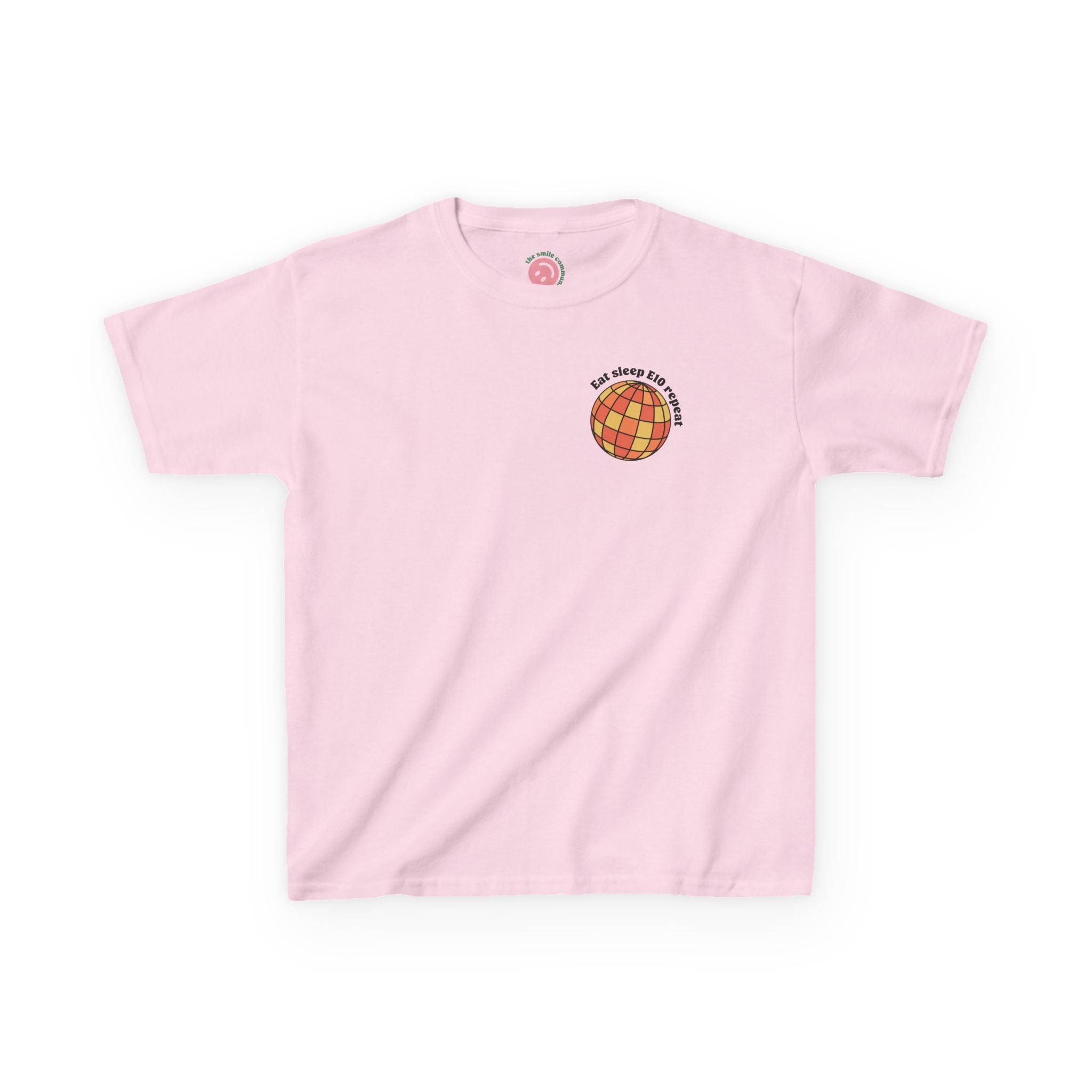 E10 Eat Sleep DISCO repeat Kids T-shirt Leyton