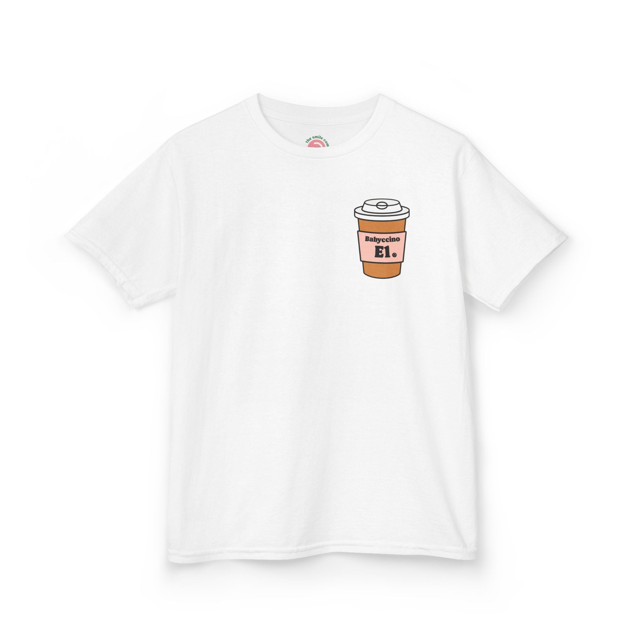 Coffee on the go E1 Kids T-shirt Whitechapel