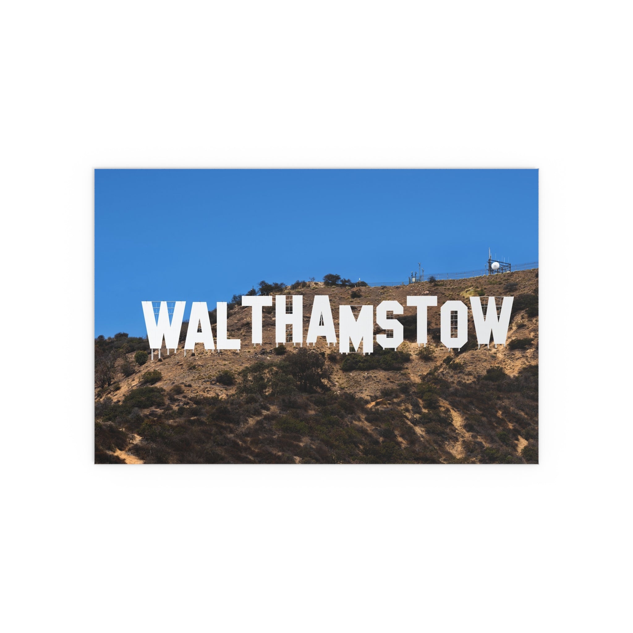 E17 Walthamstow to Hollywood Poster