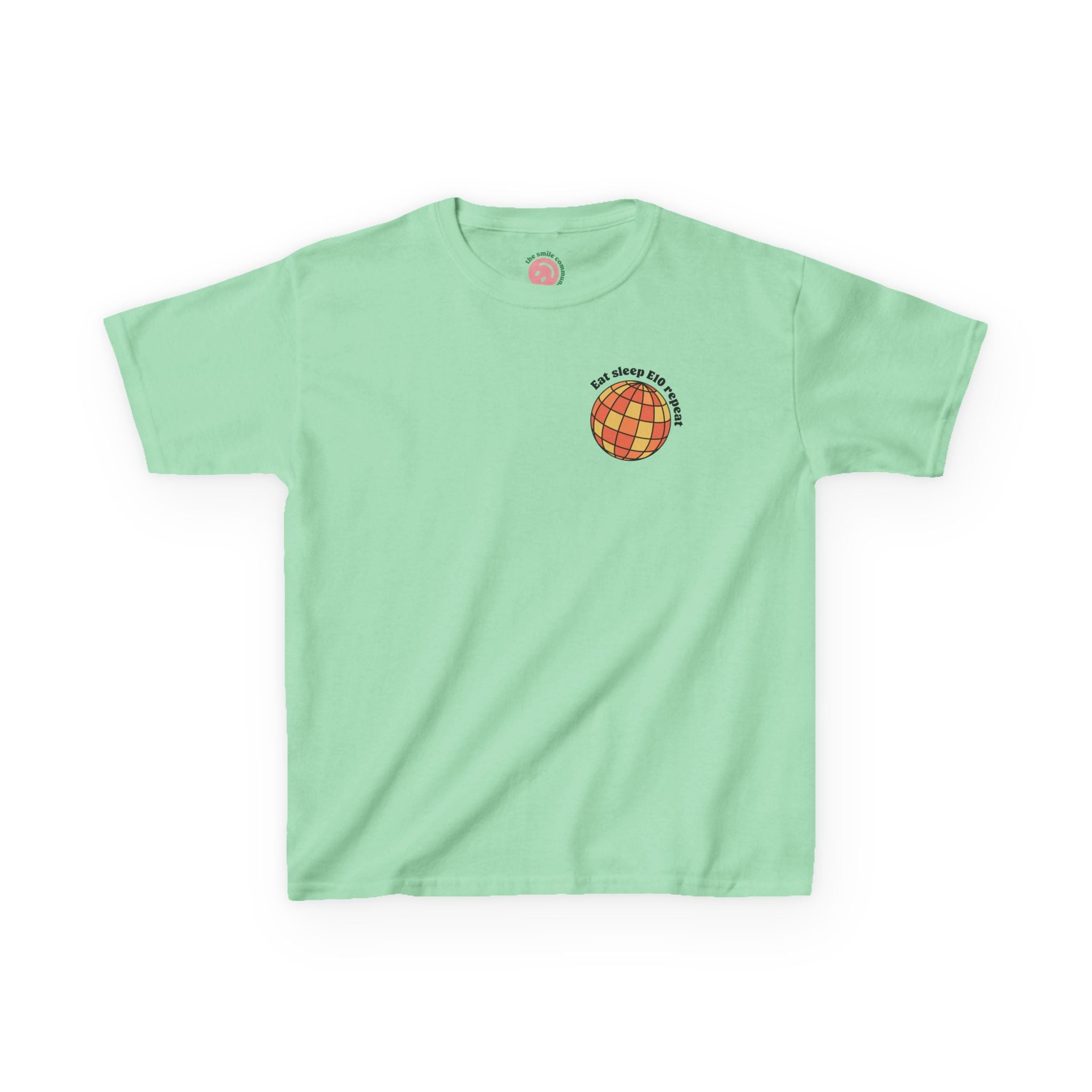 E10 Eat Sleep DISCO repeat Kids T-shirt Leyton
